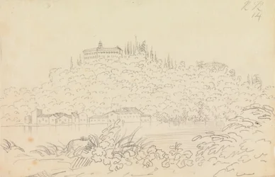 フィレンツェ近くのモンテオリベット修道院